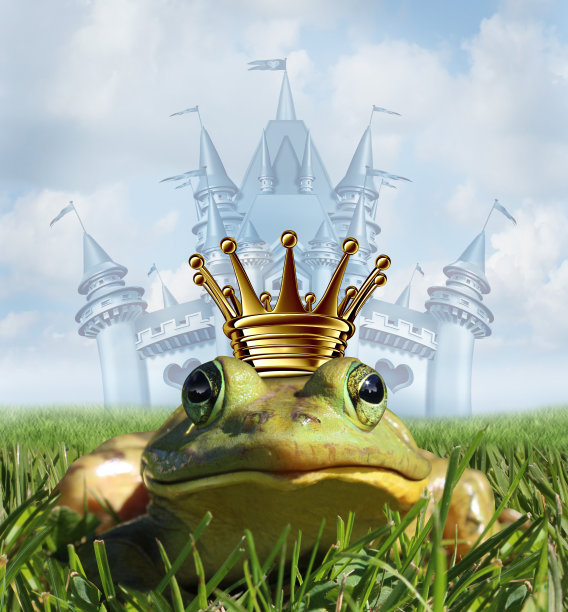 青蛙王子城堡概念图片下载