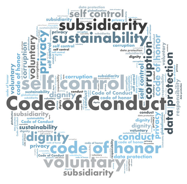 行为准则字云图片下载