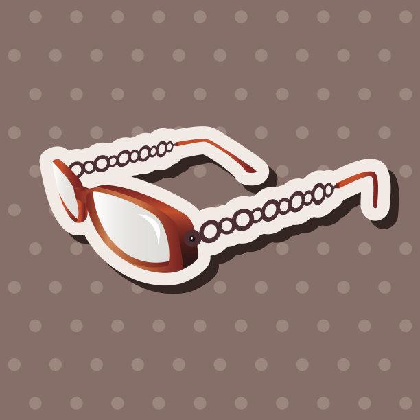 眼镜主题元素图片下载