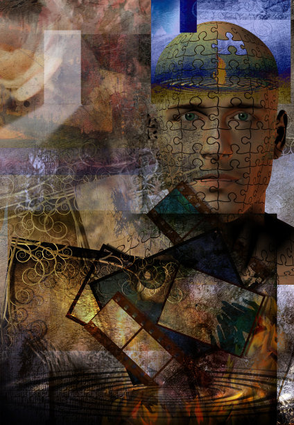 丑的人类抽象图片下载