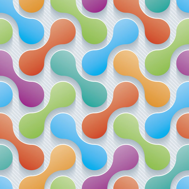 丰富多彩的无缝壁纸。图片下载