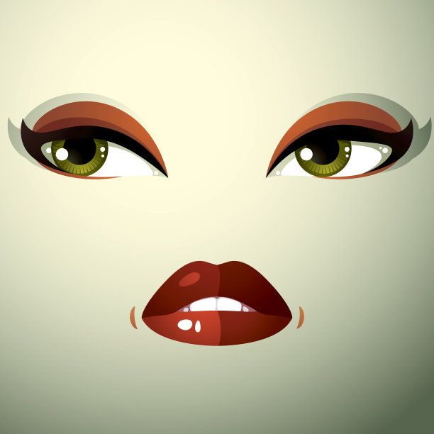 可爱女孩脸上的情感表达。美丽的忧伤图片下载