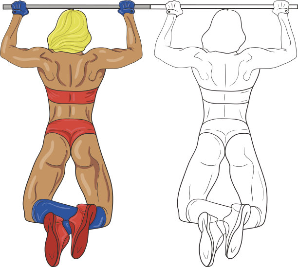 女人在健身房图片下载