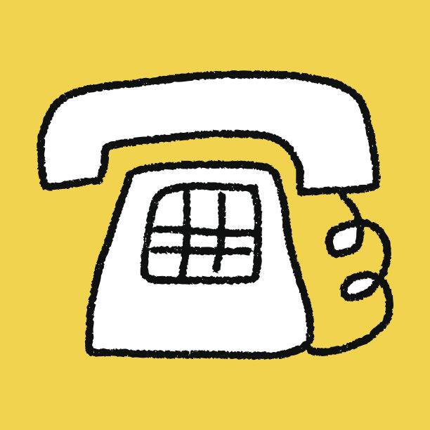 电话嘟嘟画图片下载