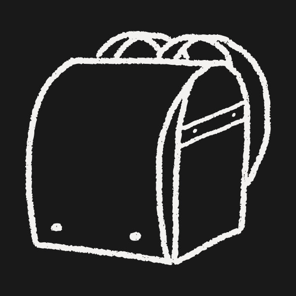 涂鸦的书包图片下载