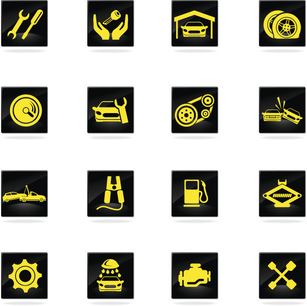 汽车服务图标图片下载