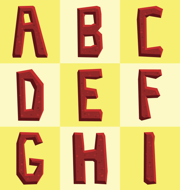 洛奇字体。图片下载