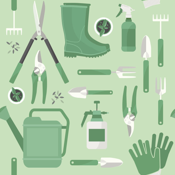 园艺无缝模式图片下载