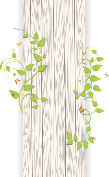 带树枝的木栅栏图片下载