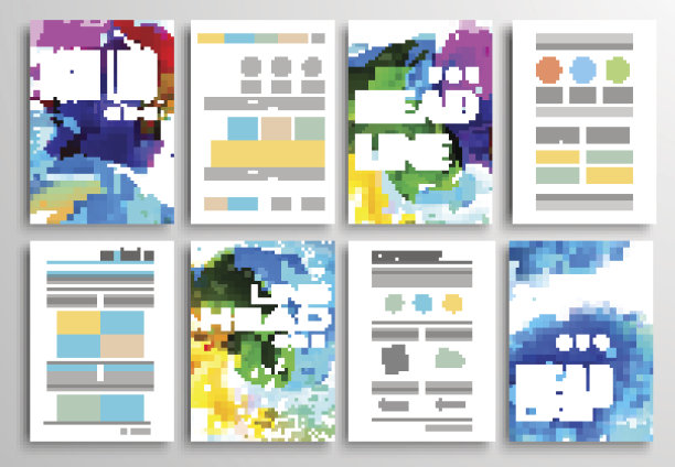 信息图与商业涂鸦团队合作图片下载