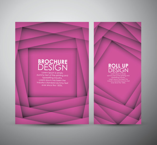 摘要宣传册是商业设计的模板还是卷起来的。图片下载