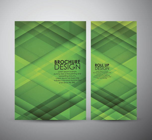 摘要宣传册是商业设计的模板还是卷起来的。图片下载