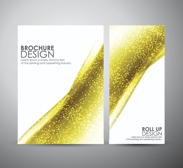 摘要宣传册是商业设计的模板还是卷起来的。图片下载