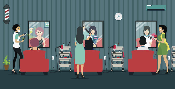 美容院图片下载