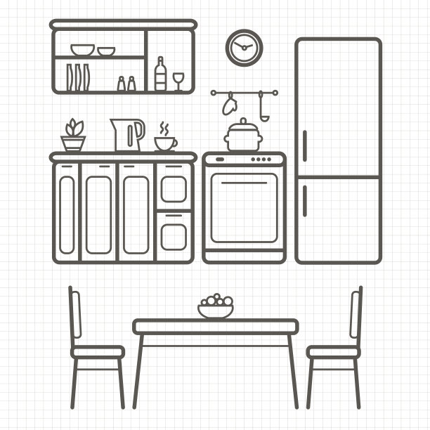 厨房家具素材图片