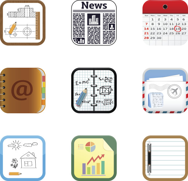 文档应用程序图标图片下载