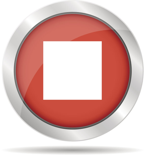 光滑的多媒体图标停止图片下载