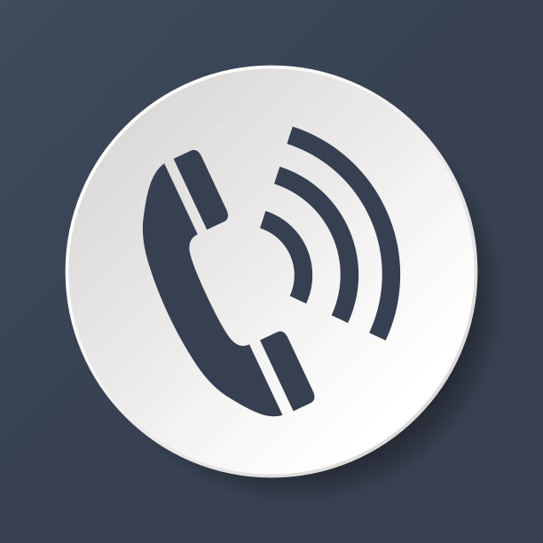 扁平的手机图标图片下载