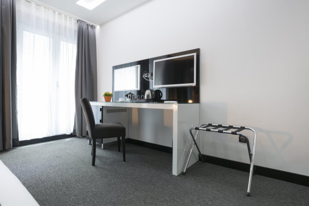 现代酒店客房内饰图片下载