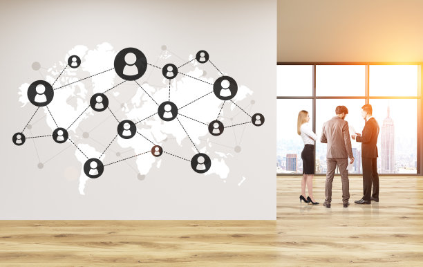 全球社交网络办公室图片下载