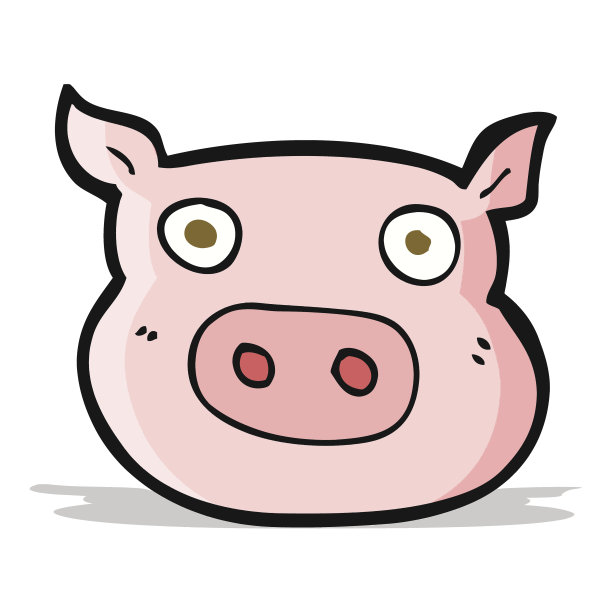 卡通猪脸图片下载