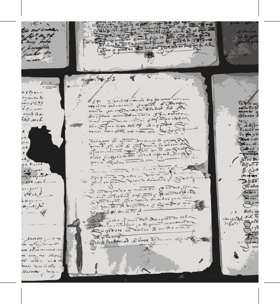 写在旧纸上的古老信件图片下载