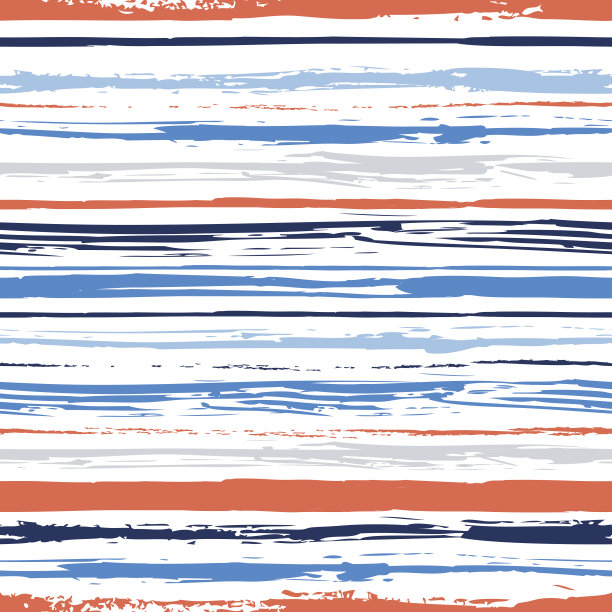 彩色条纹无缝图案。图片下载