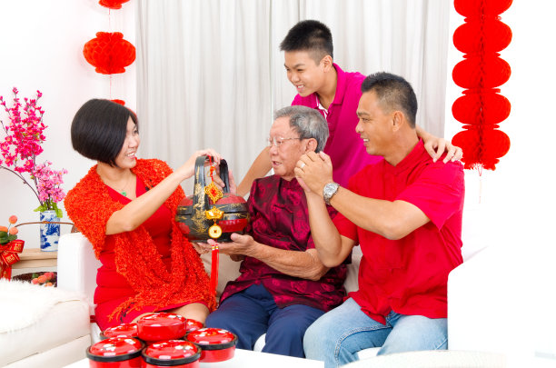 亚洲的家庭素材图片