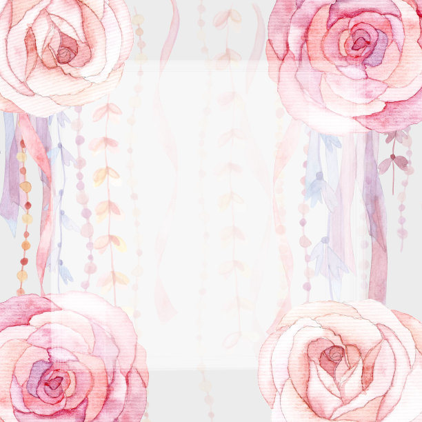 花的请柬图片下载