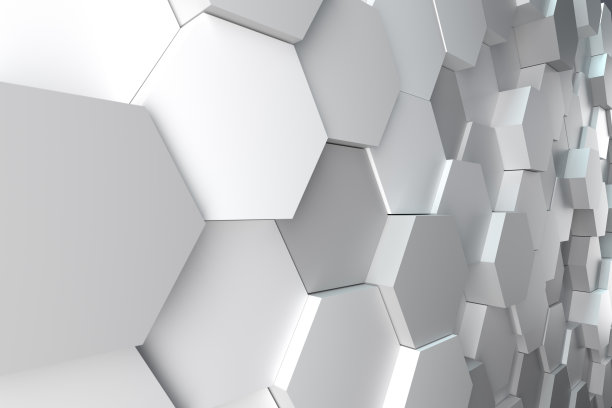 六角抽象背景图片下载