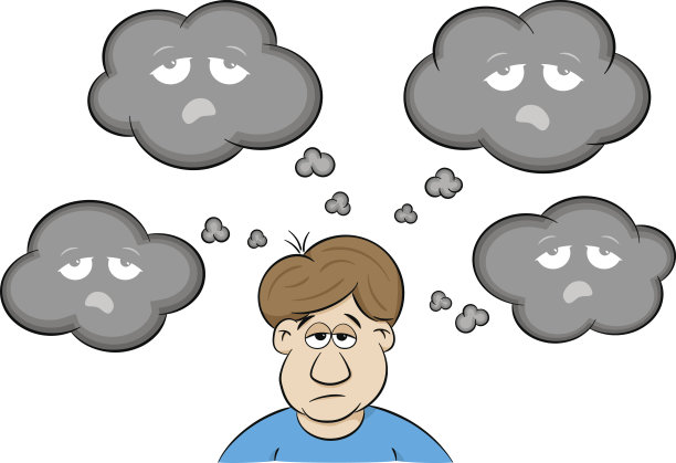 有抑郁想法的人图片下载