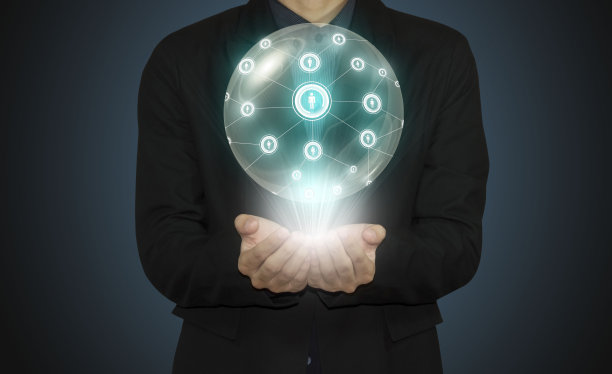 业务联系团队合作。图片下载