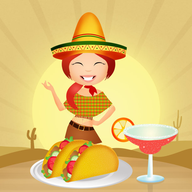 墨西哥的菜单图片下载