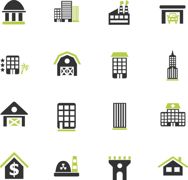 建筑图标设置图片下载