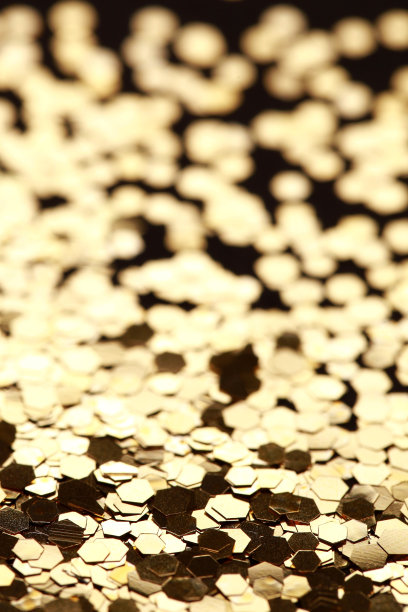 圣诞新年金灿灿背景。假日抽象结构图片下载