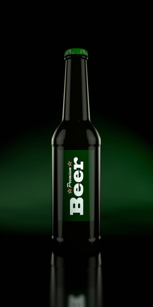 一瓶啤酒图片下载
