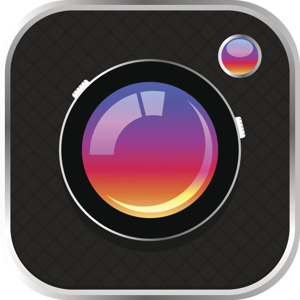 彩色摄像头图标图片下载