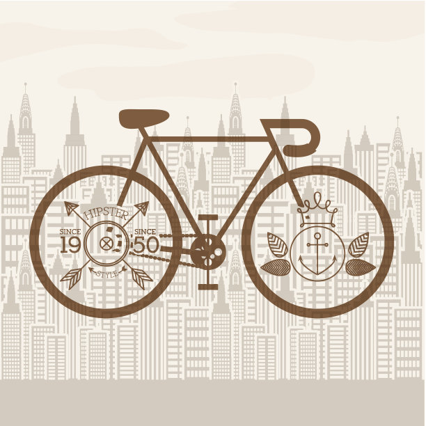 潮人风格设计图片下载