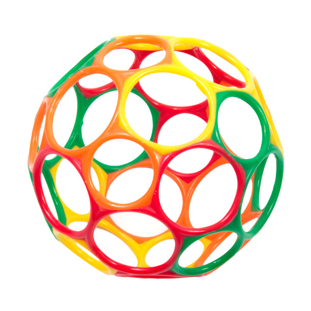球玩具孤立的白色背景。图片下载