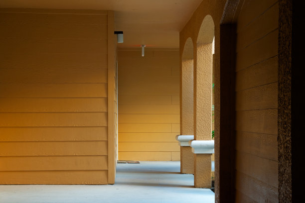 橙色佛罗里达入口通道图片下载