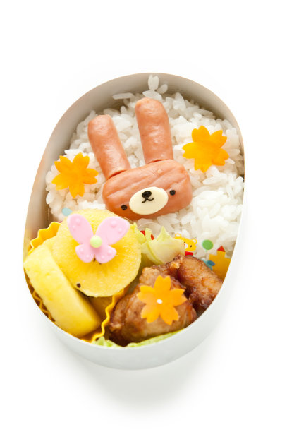 兔子主题午餐图片下载