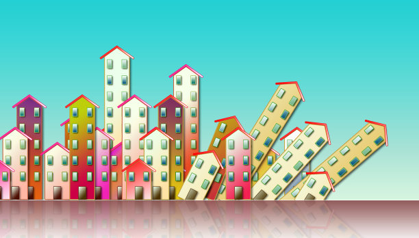 城市群的拆除图片下载