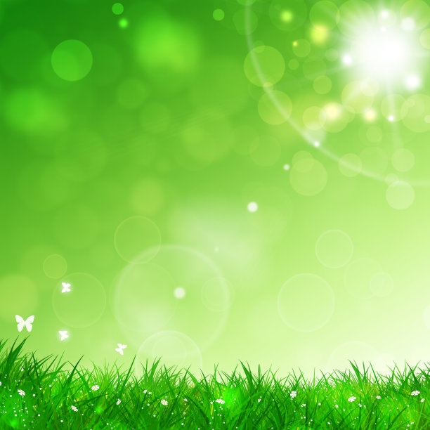 夏天绿色背景图片下载