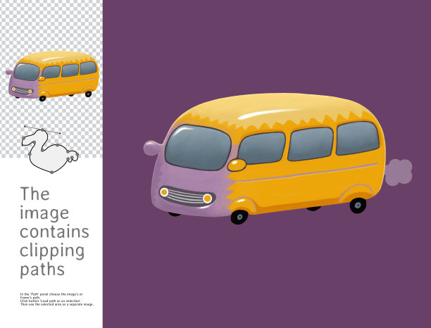 公共汽车,渡渡鸟集合图片下载