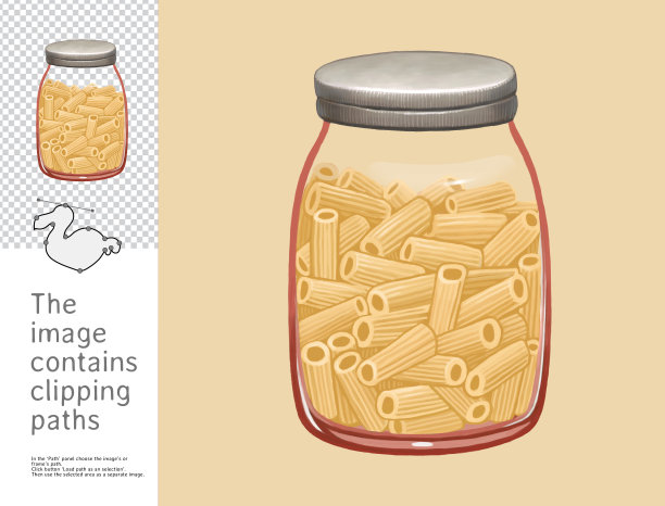 一罐通心粉，渡渡鸟收藏图片下载