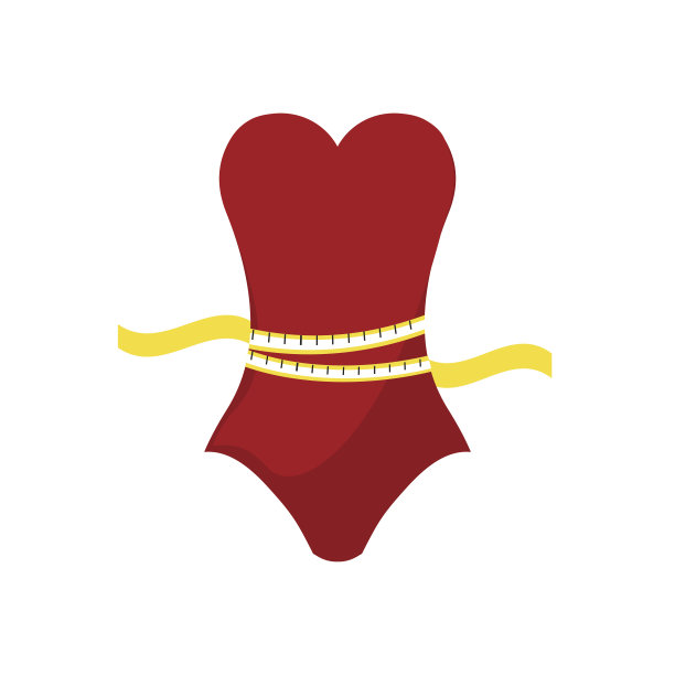 向量。概念瘦身象征减肥。轮廓的运动图片下载