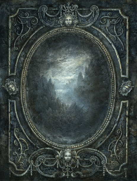 巴洛克式的镜子图片下载