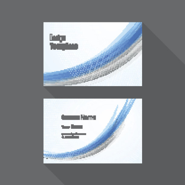 矢量名片设计图片下载