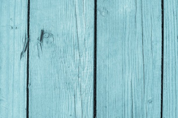 浅蓝色有裂缝的旧木板的纹理图片下载