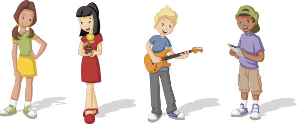 青少年。图片下载